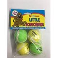 Scoochie Pet Products Scoochie Pet Products 207 Little Scoochinos Puppy Tennis Balls - 4 Pack 207